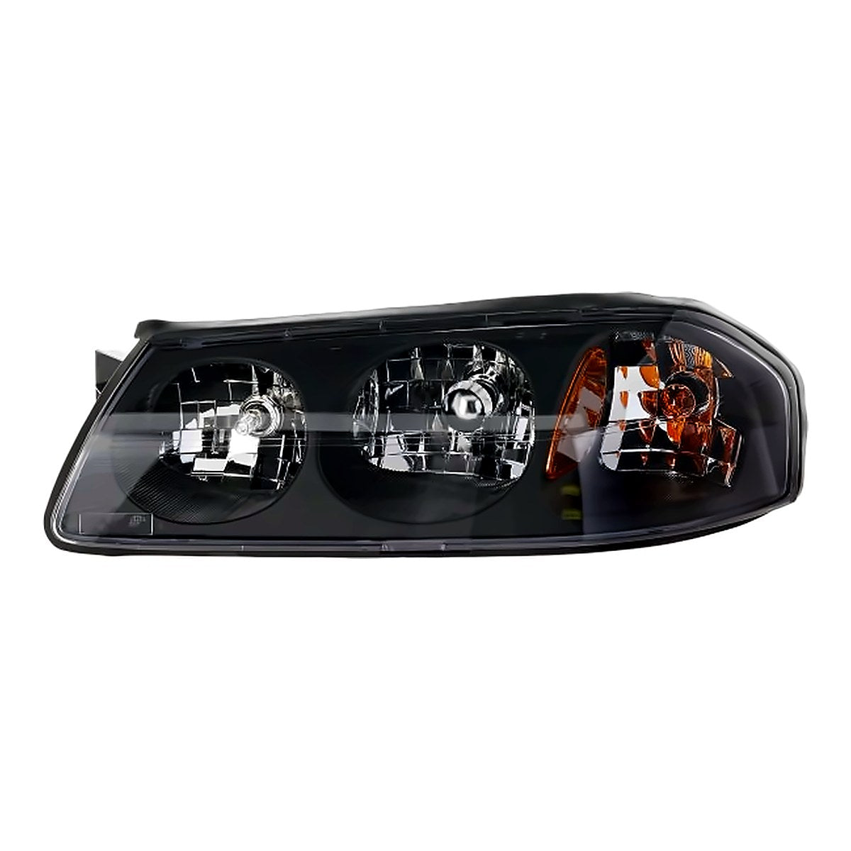 2000-2004 Chevrolet Impala Driver Side Head Lamp, gm2502201. Front view.