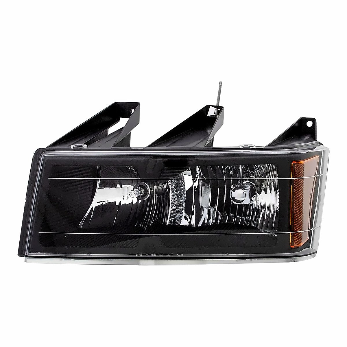 2004-2012 GMC Canyon Driver Side Head Lamp, gm2502234. Front view.