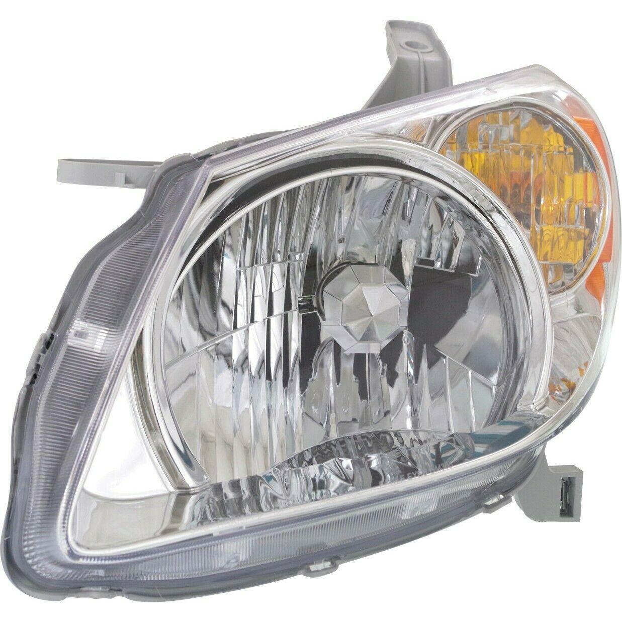 2005-2008 Pontiac Vibe Head Lamp Driver Side Chrome Housing , GM2502249. Tested for reliable performance.