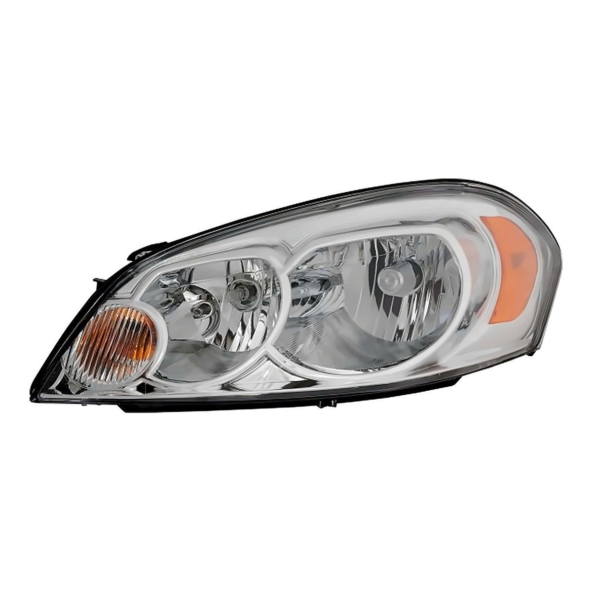 2006-2007 Chevrolet Monte Carlo Driver Side Head Lamp, gm2502261. Front view.
