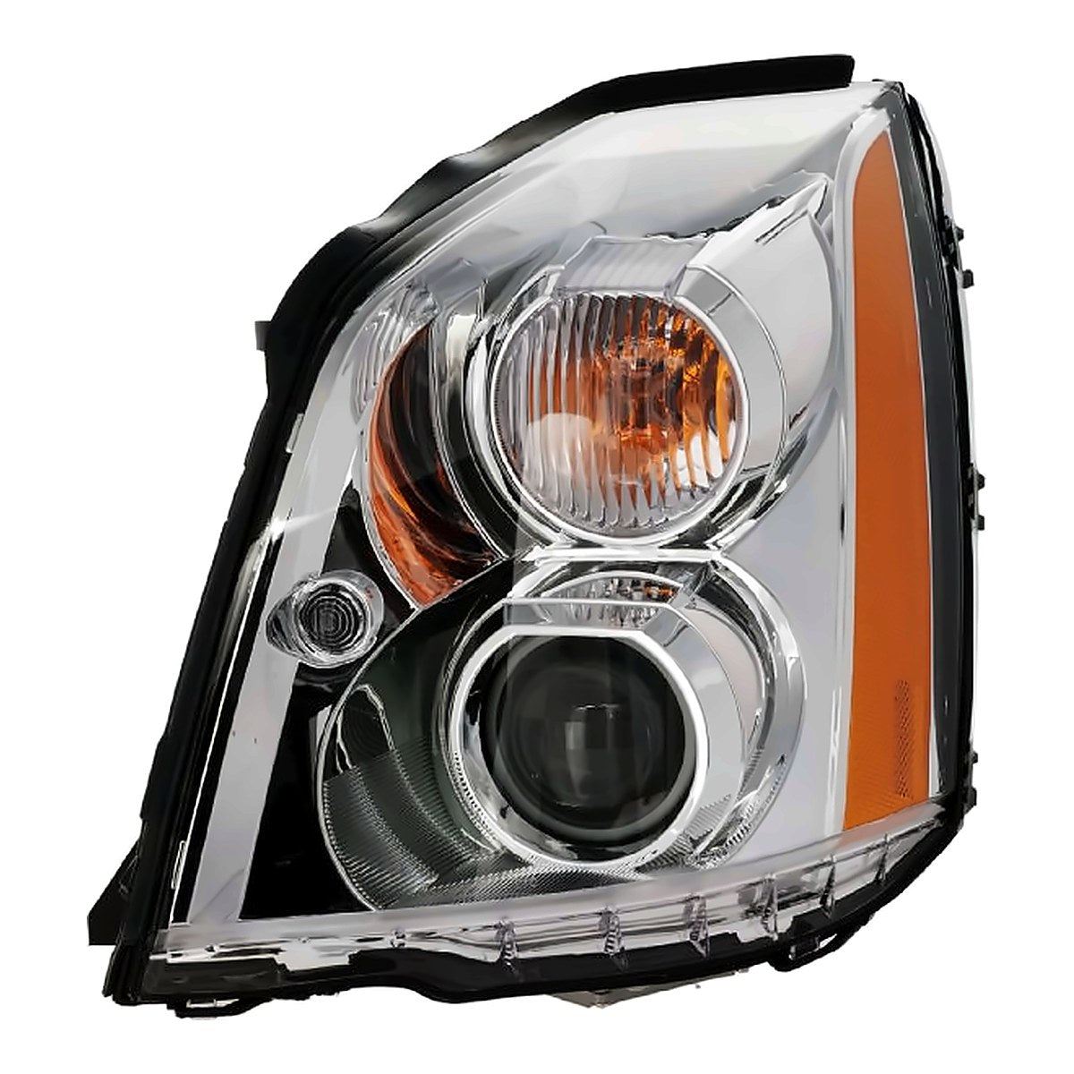 2006-2011 Cadillac Dts Driver Side Head Lamp, gm2502275. Front view.