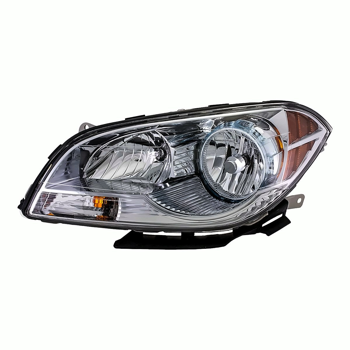 2008-2010 Chevrolet Malibu Hybrid Driver Side Head Lamp, gm2502307. Front view.