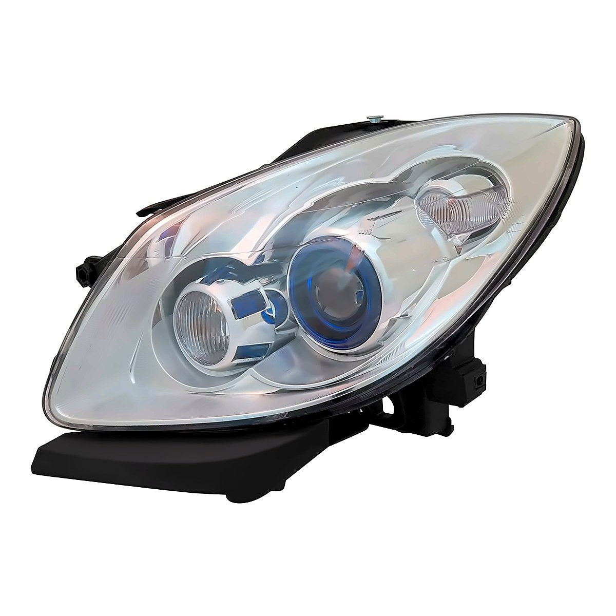 2008-2012 Buick Enclave Driver Side Head Lamp, gm2502311. Front view.