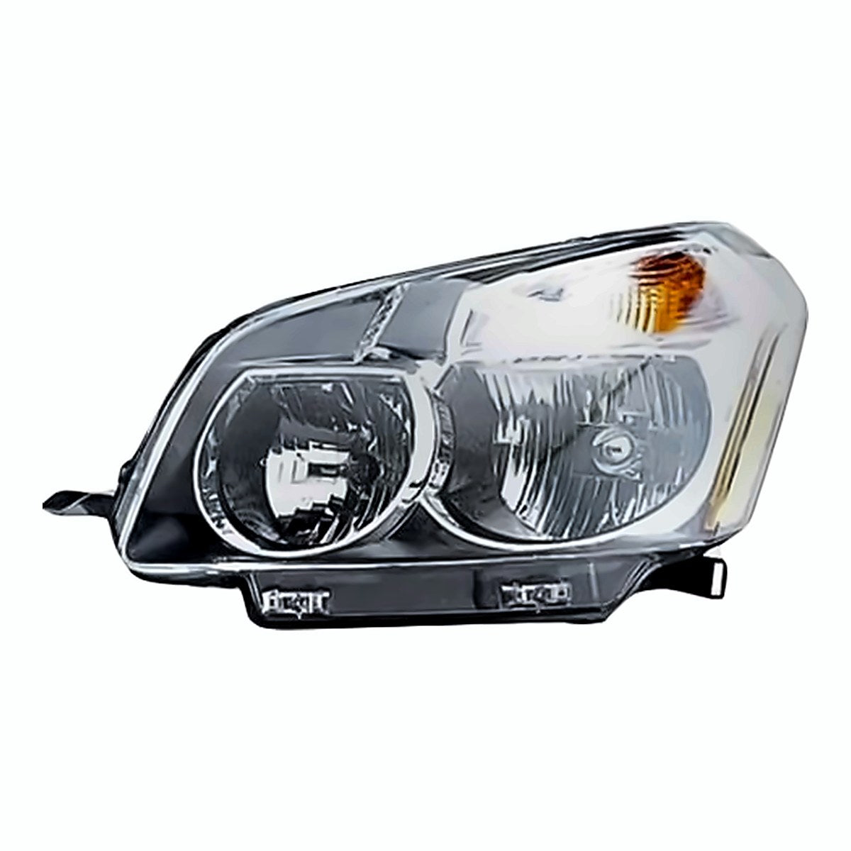 2009-2010 Pontiac Vibe Driver Side Head Lamp, gm2502327. Front view.