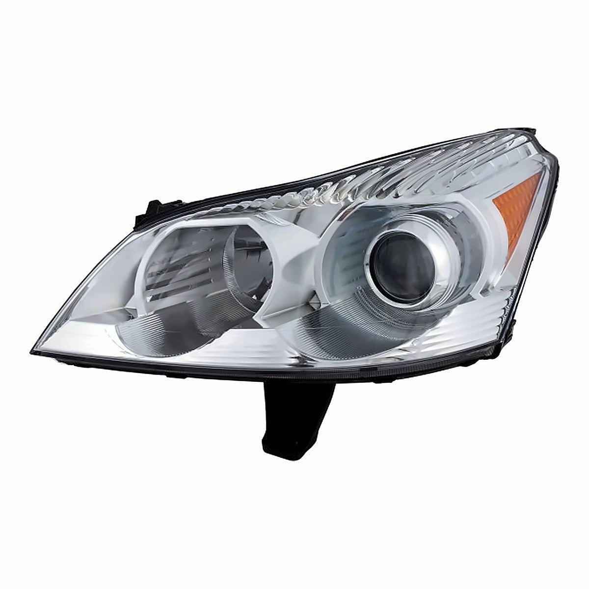 2009-2012 Chevrolet Traverse Driver Side Head Lamp, gm2502331. Front view.