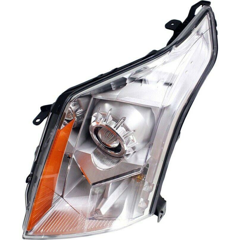 2010-2013 Cadillac SRX Head Lamp Driver Side Halogen , GM2502345. Durable and impact-resistant.