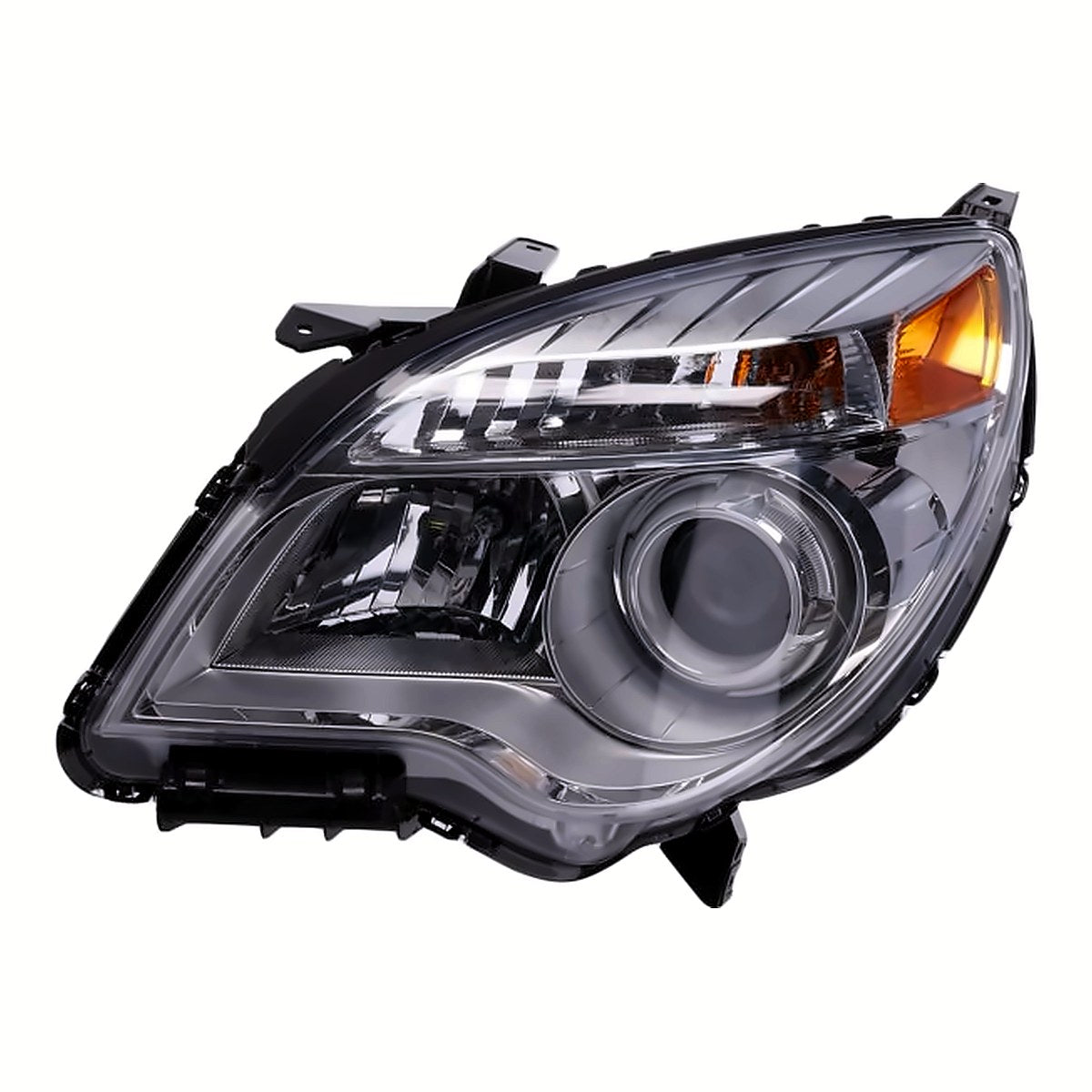 2010-2015 Chevrolet Equinox Driver Side Head Lamp, gm2502352. Front view.