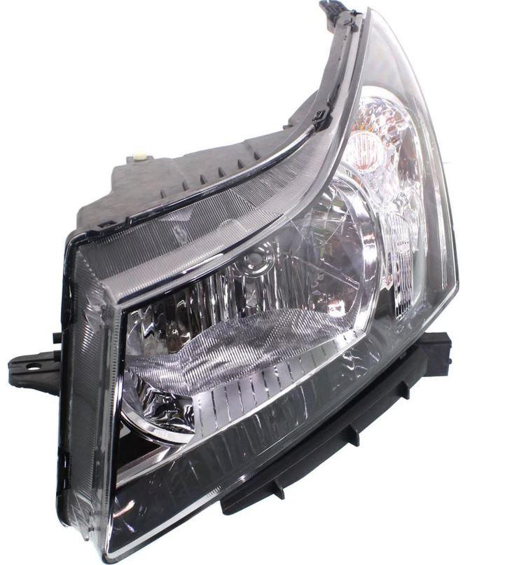 2012-2015 Chevrolet Cruze Head Lamp Driver Side 2Nd Design Clear Ring , GM2502361. Direct fit for easy installation.