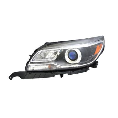 2013 Chevrolet Malibu Head Lamp Driver Side Hid 1St Design , GM2502364. Factory-style replacement part.