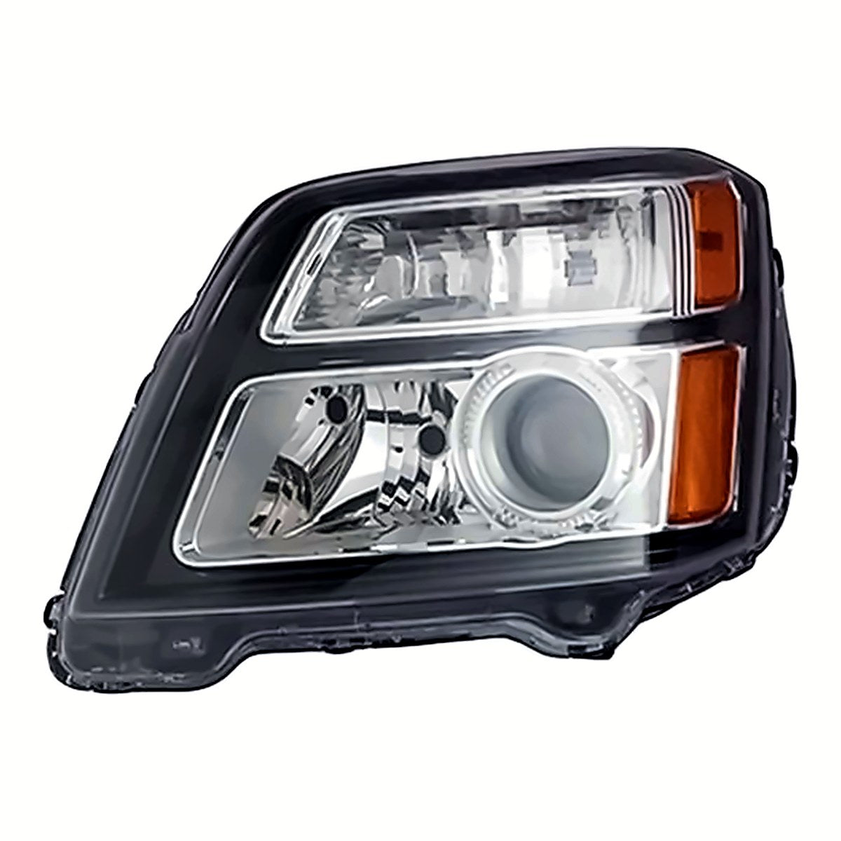 2013-2015 GMC Terrain Driver Side Head Lamp, gm2502381. Front view.