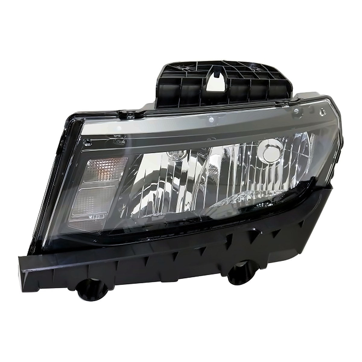 2014-2015 Chevrolet Camaro Driver Side Head Lamp, gm2502391. Front view.