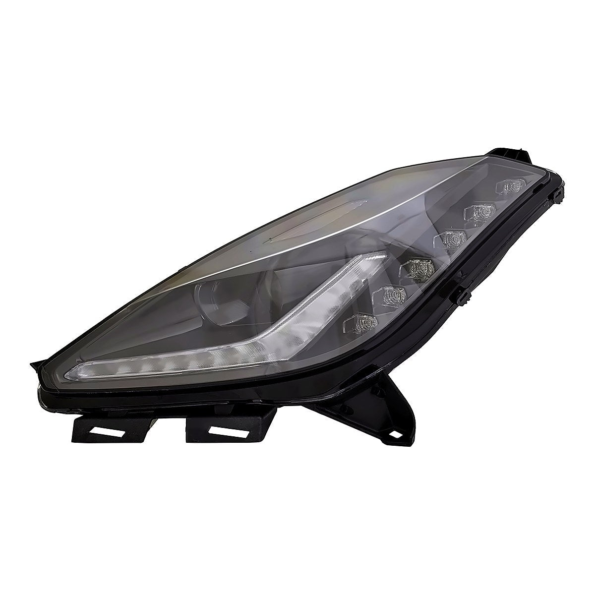 2014-2019 Chevrolet Corvette Driver Side Head Lamp, gm2502403. Front view.