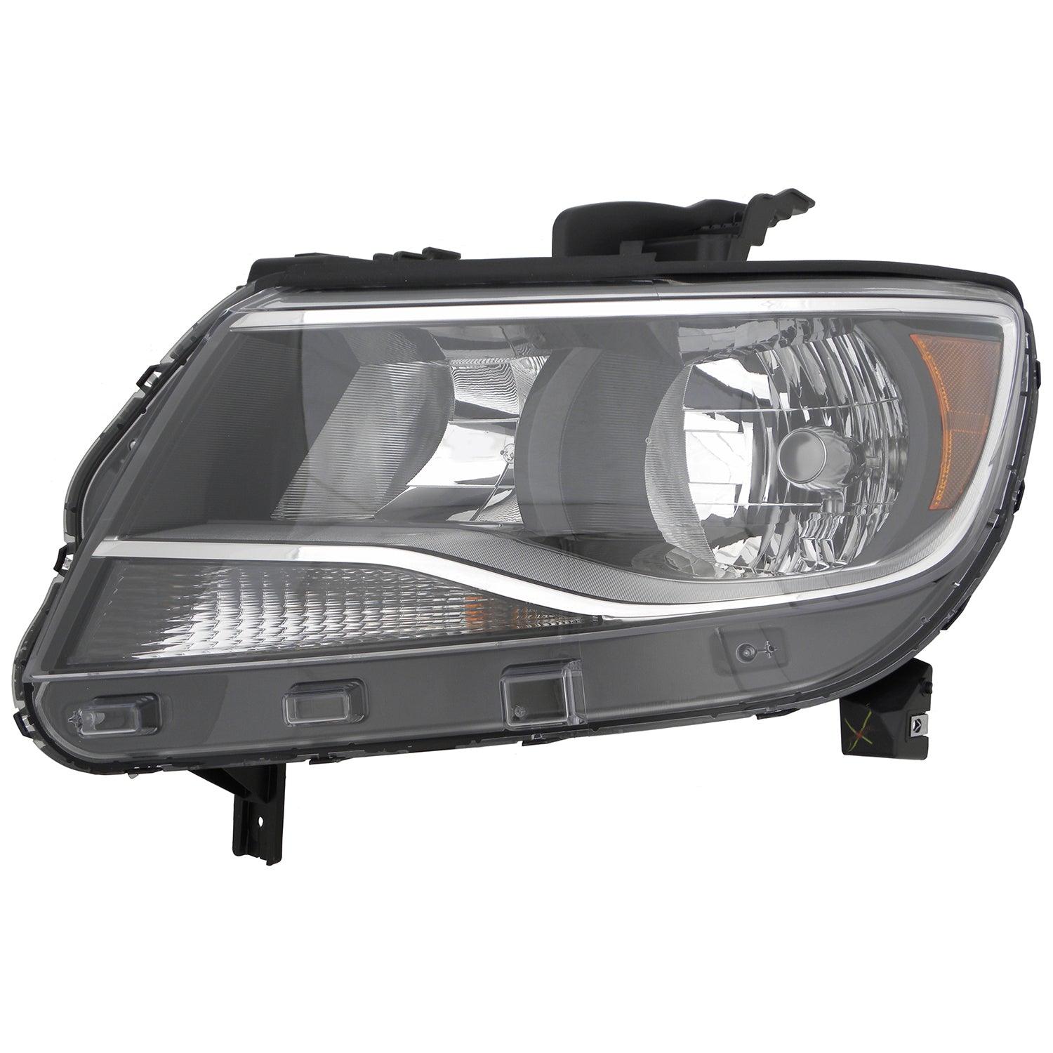 2015-2022 Chevrolet Colorado Head Lamp Driver Side Base/Lt/Wt Model Without Luxury Pkg , GM2502407. Factory-style replacement part.