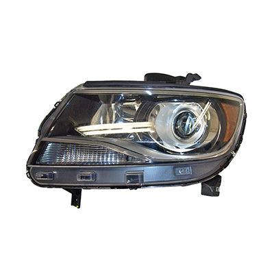 2015-2022 Chevrolet Colorado Head Lamp Driver Side , GM2502408. Side view of the replacement part.