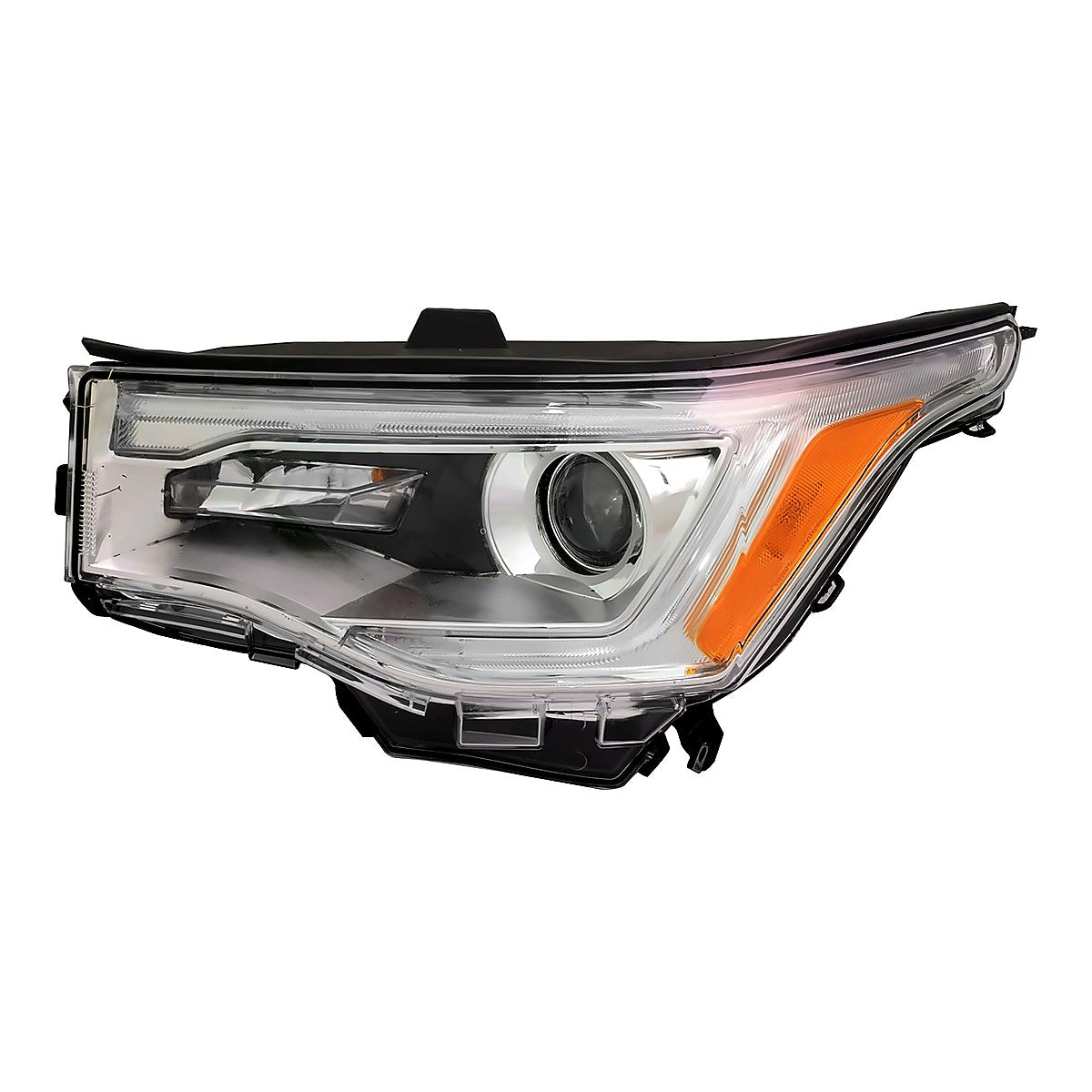 2017-2019 GMC Acadia Driver Side Head Lamp, gm2502448. Front view.
