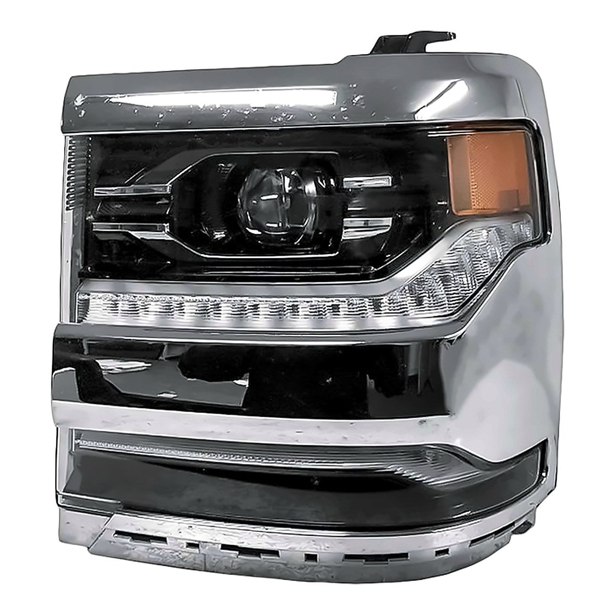 2019-Chev Olet Silverado 1500 Ld Driver Side Head Lamp, gm2502452. Front view.