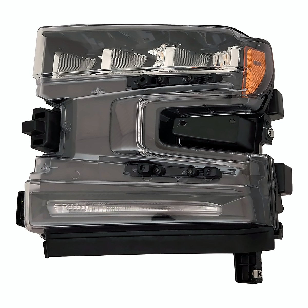2019-2021 Chevrolet Silverado 1500 Driver Side Head Lamp, gm2502497. Front view.