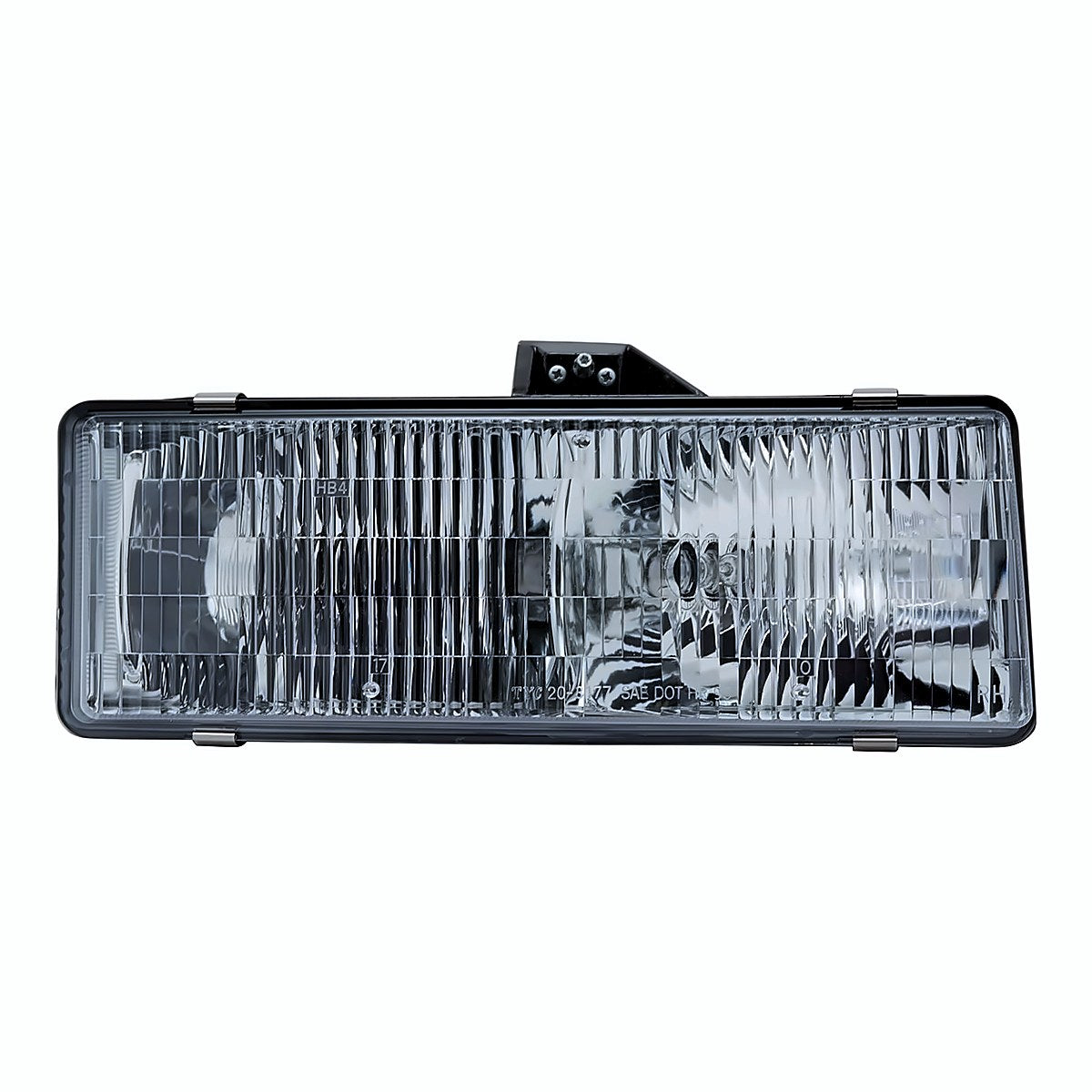 1995-2005 GMC Safari Van Passenger Side Head Lamp, gm2503136. Front view.