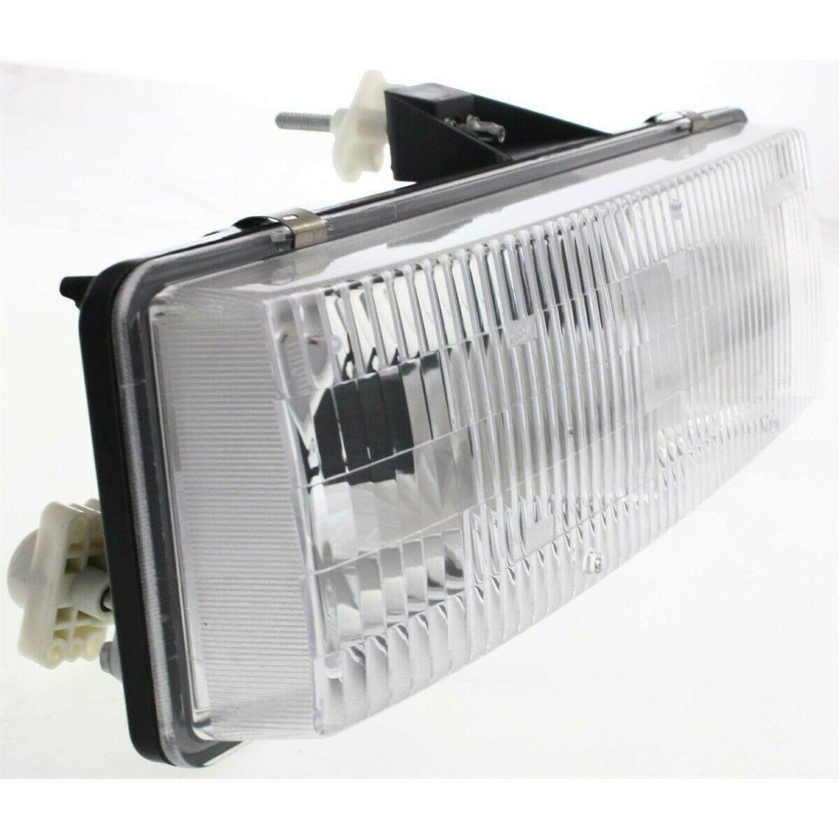 1995-2005 Gmc Safari Van Head Lamp Passenger Side Composite , GM2503136. Side view of the replacement part.