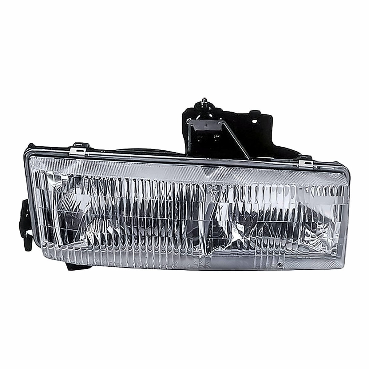 1996-2002 Chevrolet Express Van Passenger Side Head Lamp, gm2503176. Front view.