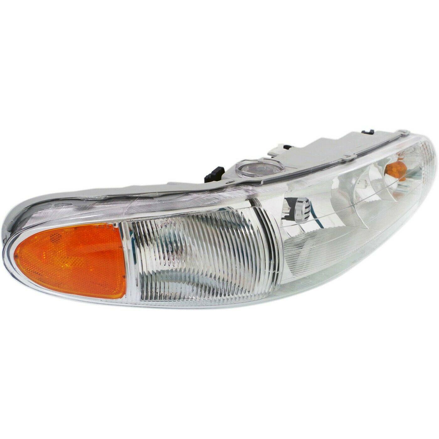 1997-2005 Buick Century Head Lamp Passenger Side With Cornering Lamp , GM2503182. Perfect fit and finish.