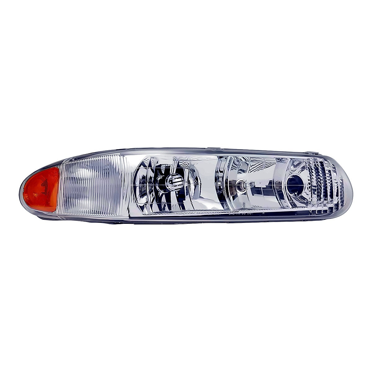 1997-2005 Buick Century Passenger Side Head Lamp, gm2503183. Front view.
