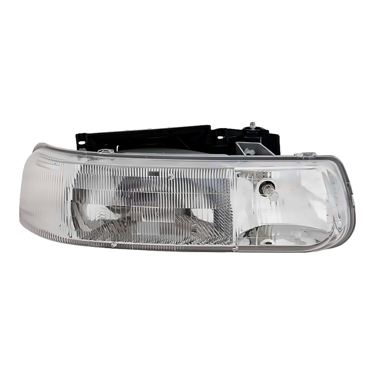 2000-2006 Chevrolet Suburban Passenger Side Head Lamp, gm2503187. Front view.