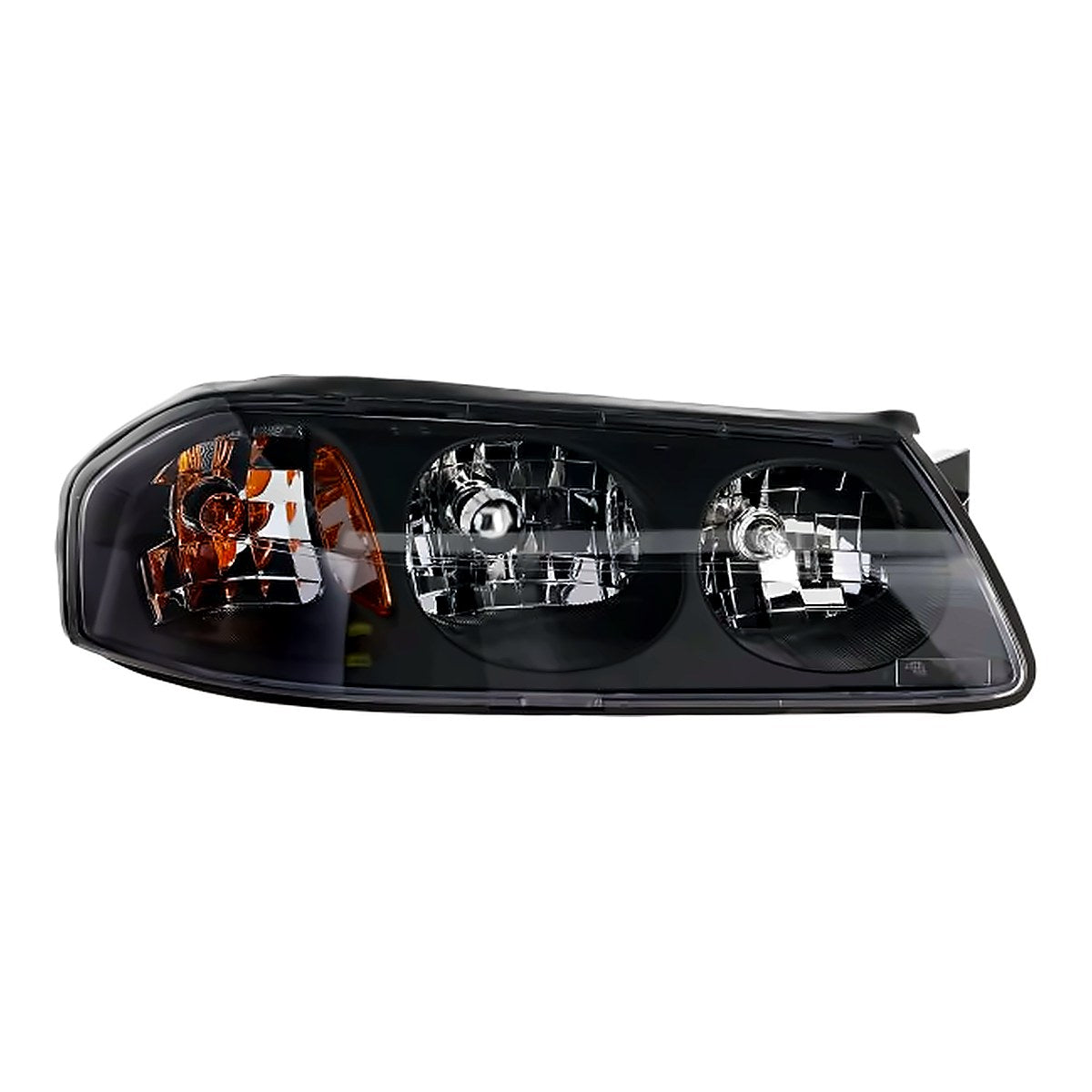 2000-2004 Chevrolet Impala Passenger Side Head Lamp, gm2503201. Front view.