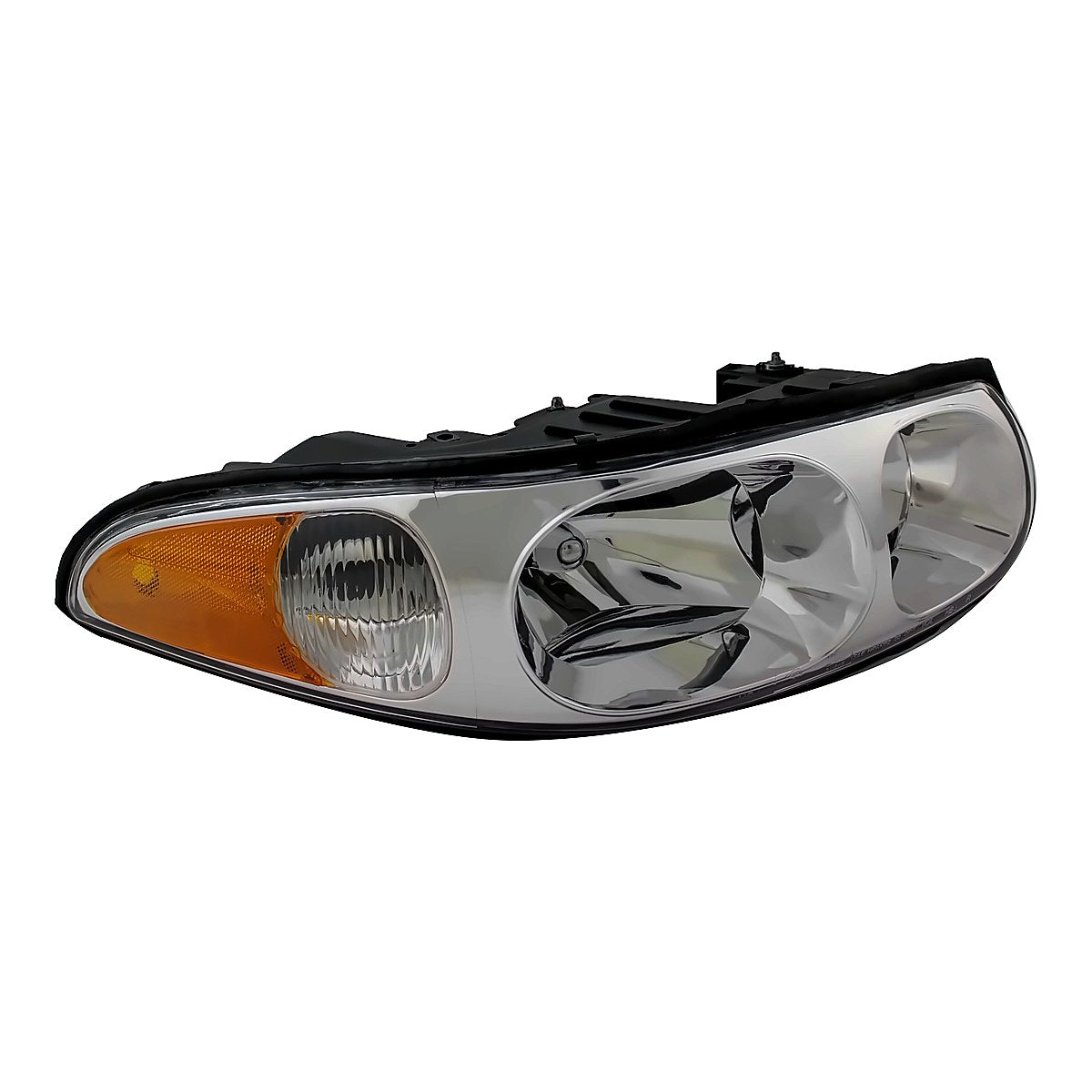 2000-2005 Buick Lesabre Passenger Side Head Lamp, gm2503210. Front view.