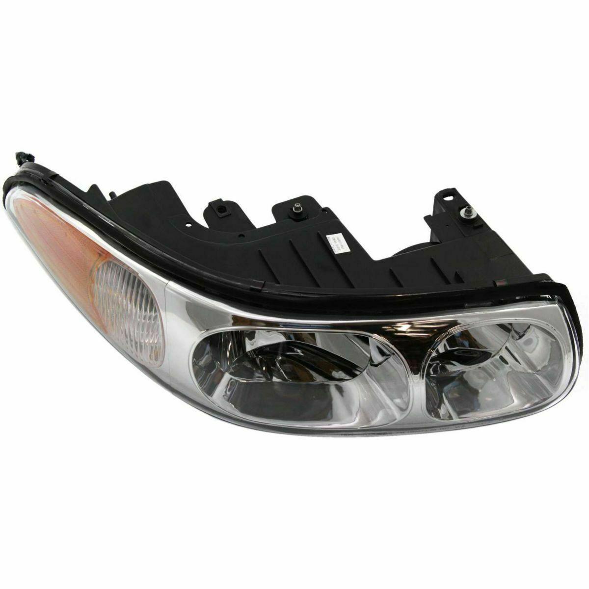 2000-2005 Buick Lesabre Head Lamp Passenger Side , GM2503210. Angle view for visual reference.