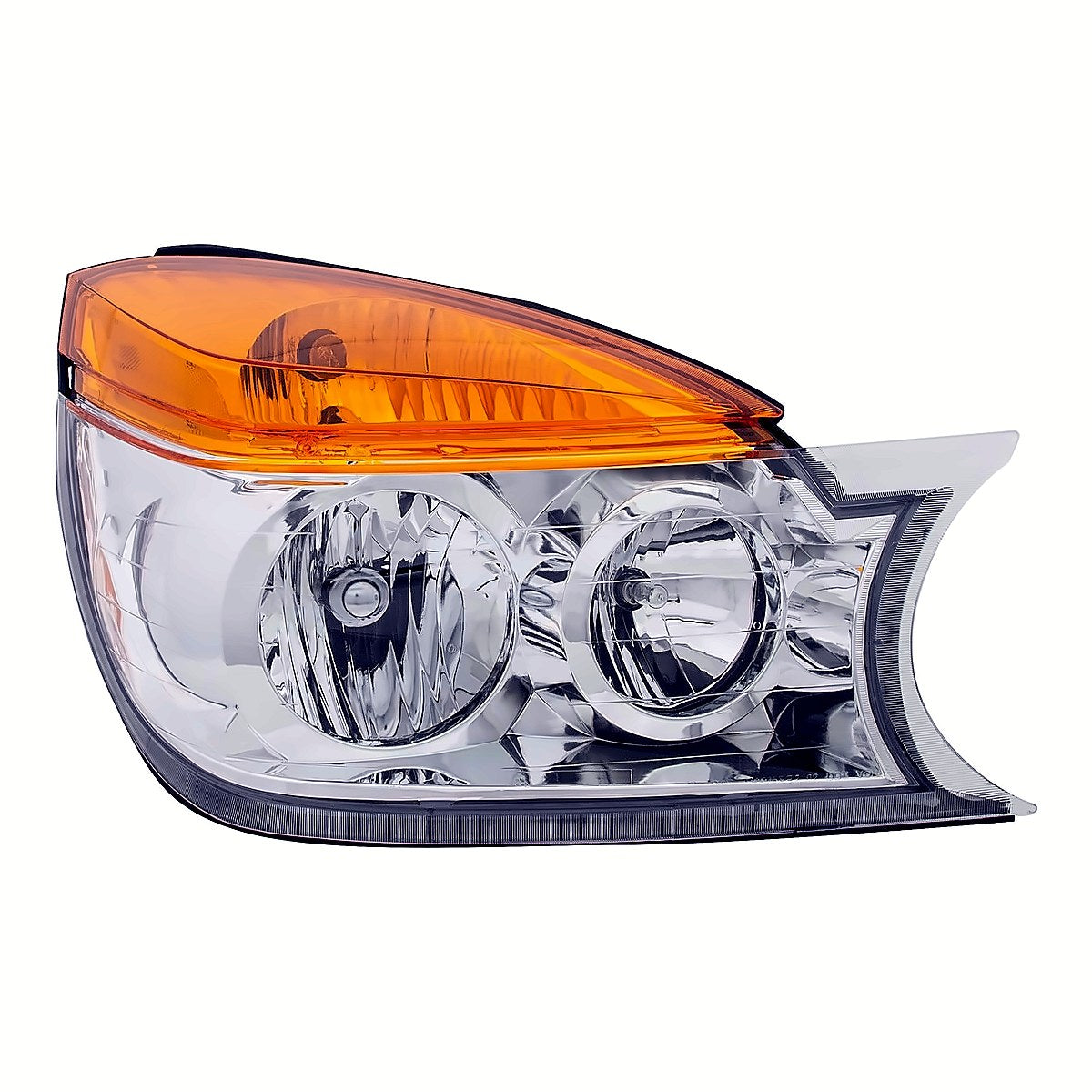 2002-2003 Buick Rendezvous Passenger Side Head Lamp, gm2503226. Front view.
