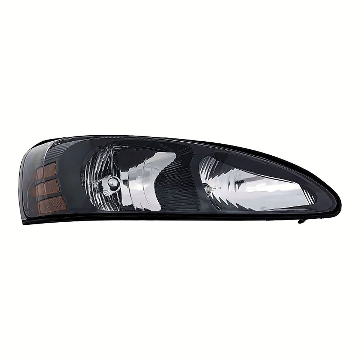 2004-2008 Pontiac Grand Prix Passenger Side Head Lamp, gm2503227. Front view.