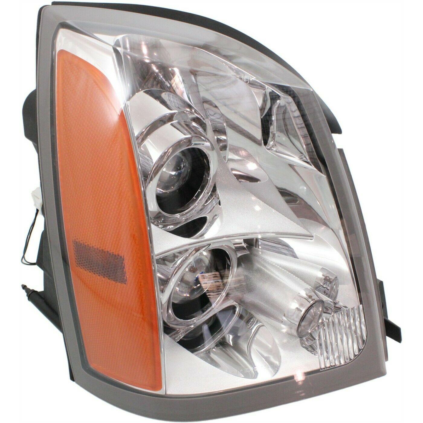 2004-2009 Cadillac SRX Head Lamp Passenger Side Halogen , GM2503287. Exact fit for vehicle restoration.