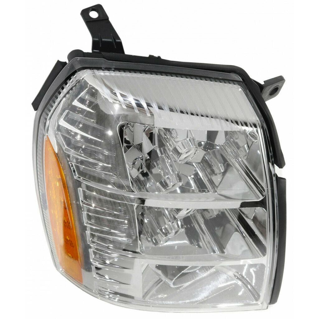 2007-2009 Cadillac Escalade Head Lamp Passenger Side Hid First Design , GM2503291. OEM-style replacement.