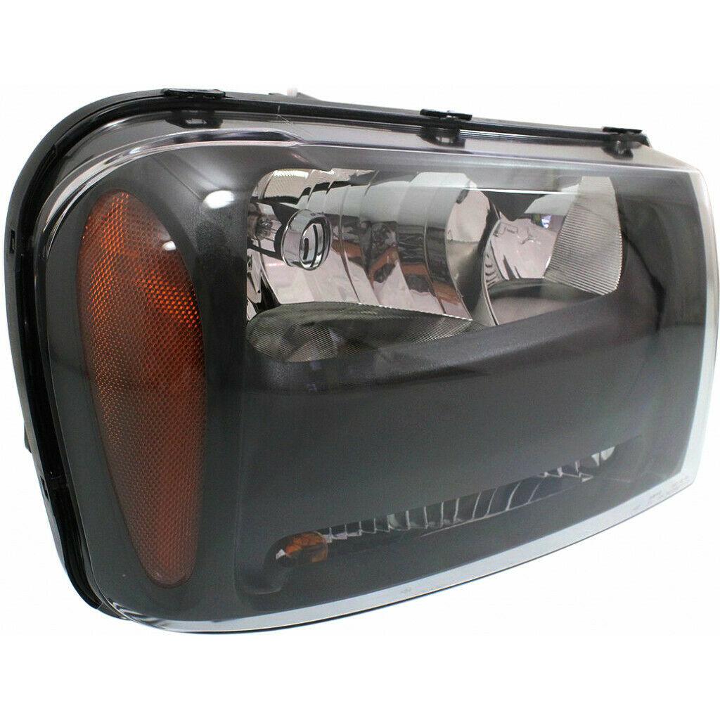 2006-2009 Chevrolet Trailblazer Head Lamp Passenger Side Lt Model , GM2503304. Exact fit for vehicle restoration.