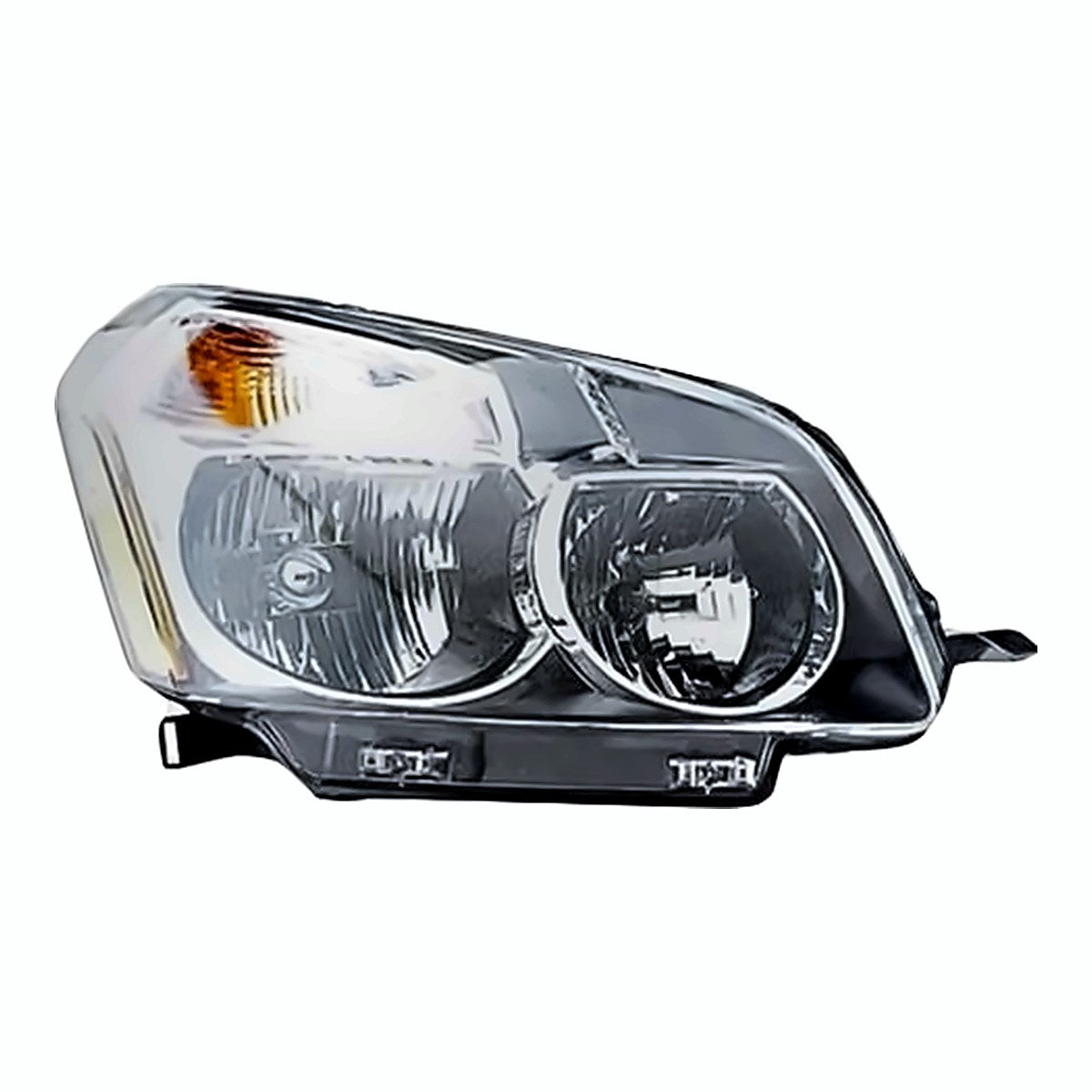 2009-2010 Pontiac Vibe Passenger Side Head Lamp, gm2503327. Front view.