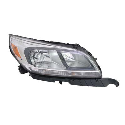2013-2015 Chevrolet Malibu Head Lamp Passenger Side Halogen Ls Model , GM2503363. OEM-style replacement.