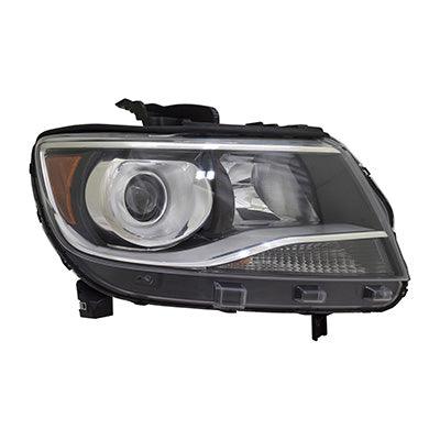 2015-2022 Chevrolet Colorado Head Lamp Passenger Side , GM2503408. Durable and impact-resistant.