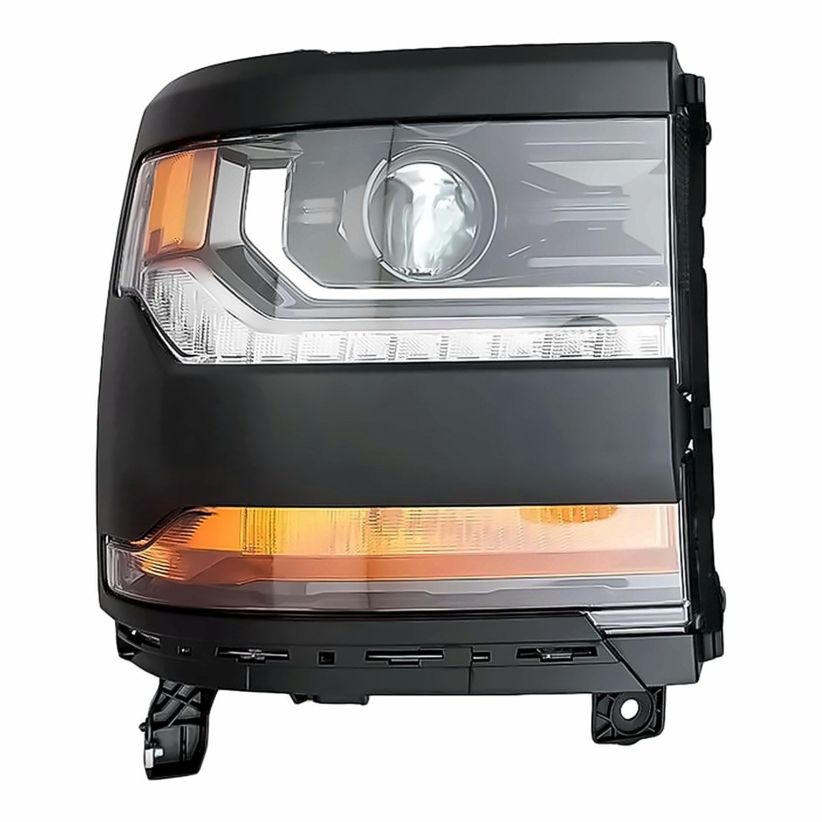 2017-2018 Chevrolet Silverado 1500 Passenger Side Head Lamp, gm2503451. Front view.
