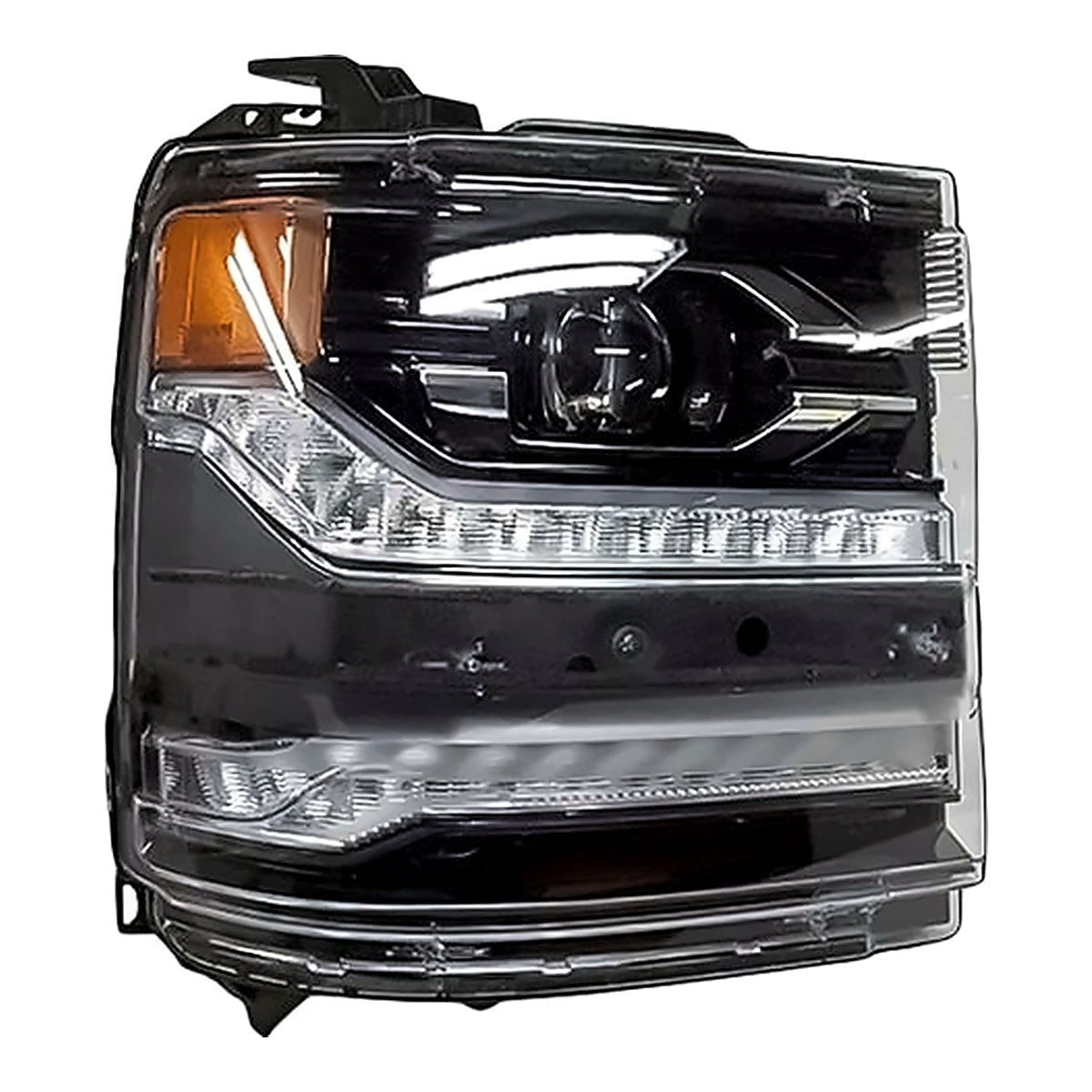 2017-2018 Chevrolet Silverado 1500 Passenger Side Head Lamp, gm2503456. Front view.