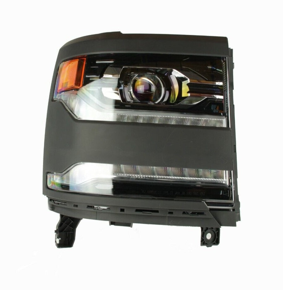 2016-2018 Chevrolet Silverado 1500 Head Lamp Passenger Side Led Bezel With , GM2503456. Lightweight yet durable construction.