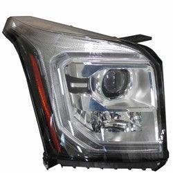 2017-2020 Gmc Yukon Head Lamp Passenger Side Halogen Without Logo Second Design , GM2503473. Durable and impact-resistant.