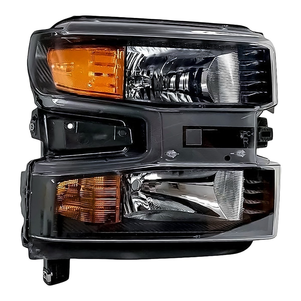 2019-2021 Chevrolet Silverado 1500 Passenger Side Head Lamp, gm2503491. Front view.
