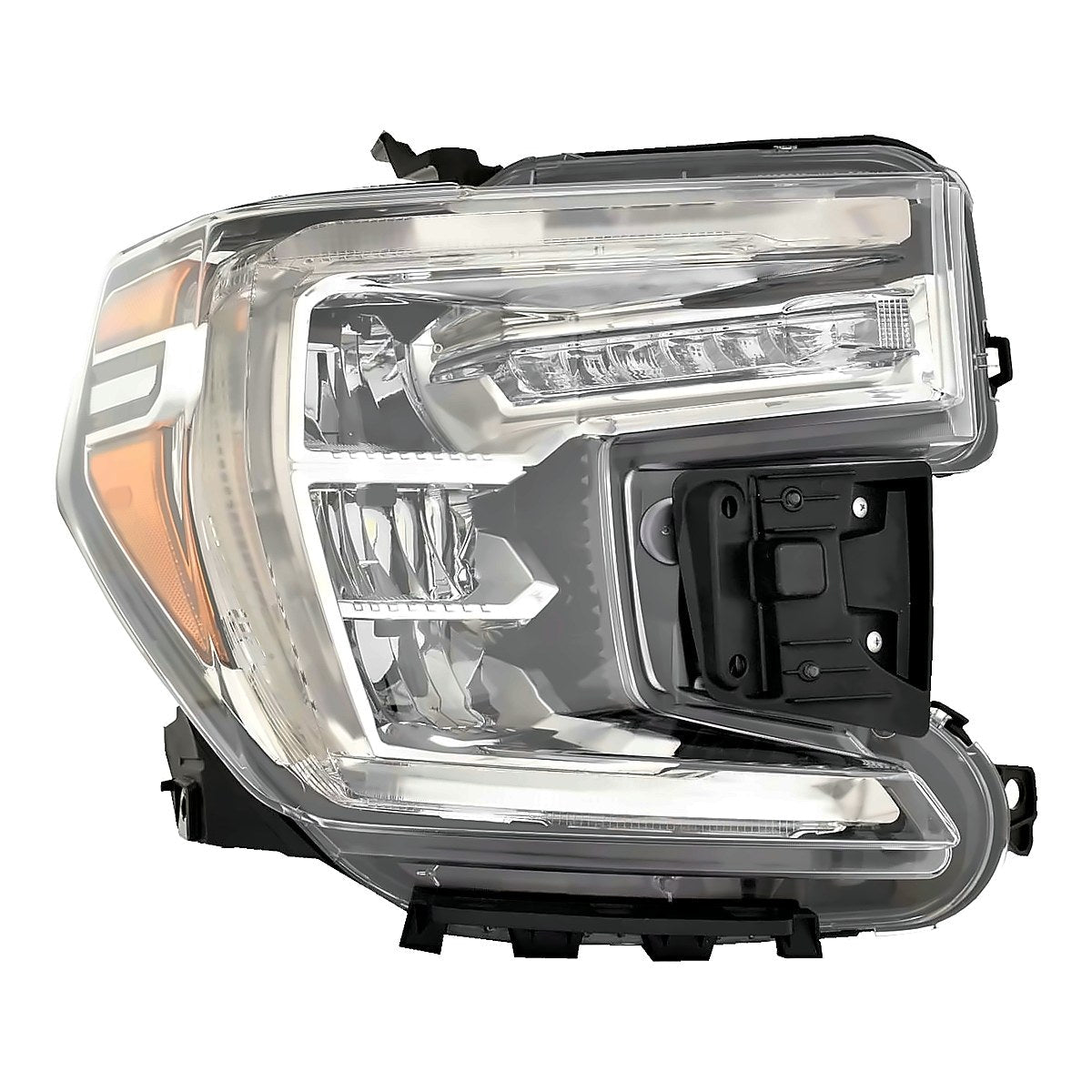 2019-2021 GMC Sierra 1500 Passenger Side Head Lamp, gm2503496. Front view.