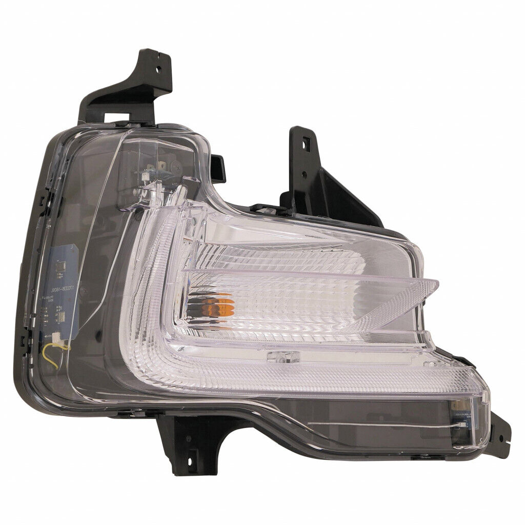 2018-2021 Buick Enclave Signal Lamp Front Passenger Side , GM2531140. Side view of the replacement part.