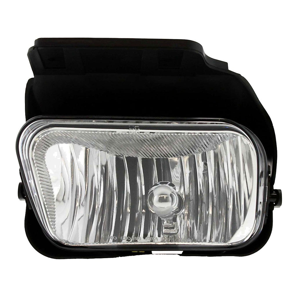 2003-2004 Chevrolet Silverado 1500 Front Driver Side Fog Lamp, gm2592127. Front view.