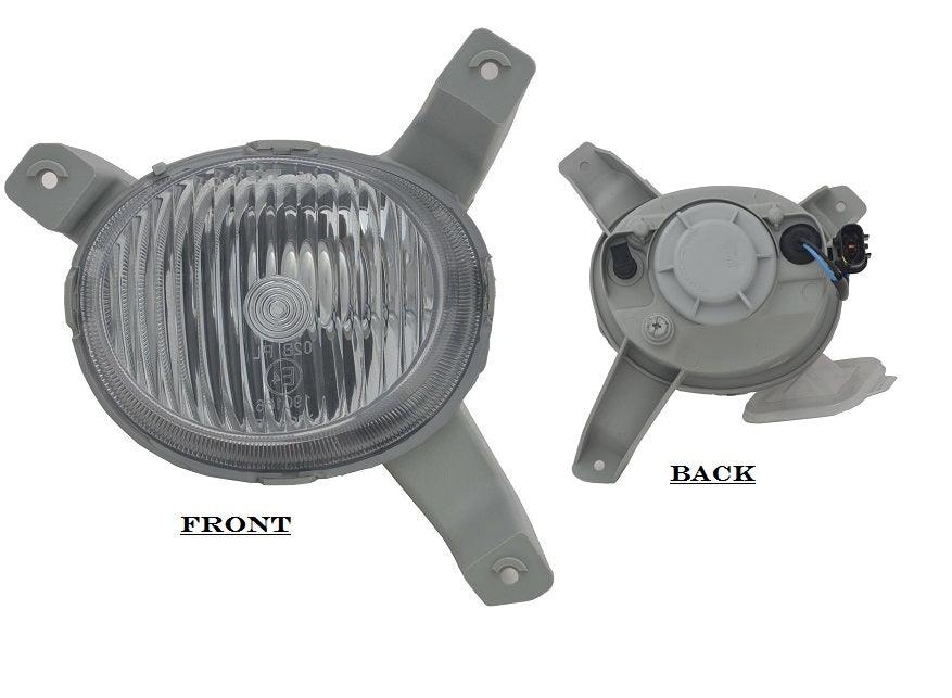 2007-2011 Chevrolet Aveo Sedan Fog Lamp Front Driver Side , GM2592164. Designed for OEM alignment.