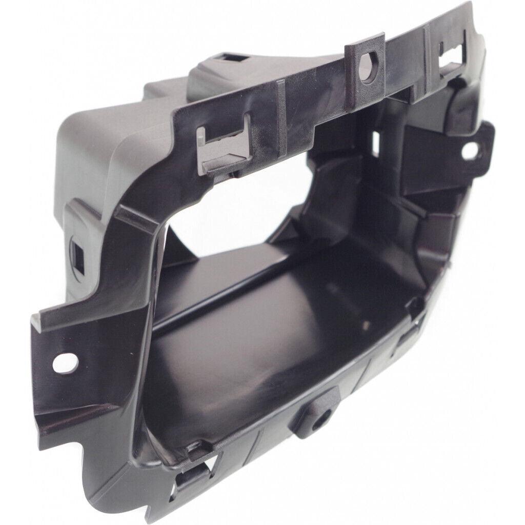 2014-2015 Chevrolet Silverado 1500 Fog Lamp Bracket Front Driver Side Textured Black , GM2602102. Precision fitment for collision repair.