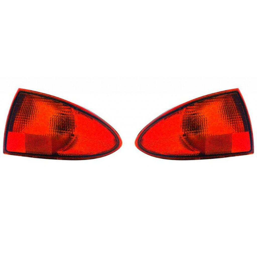 1995-1999 Chevrolet Cavalier Tail Lamp Driver Side With Marker , GM2800129. Exact fit for vehicle restoration.