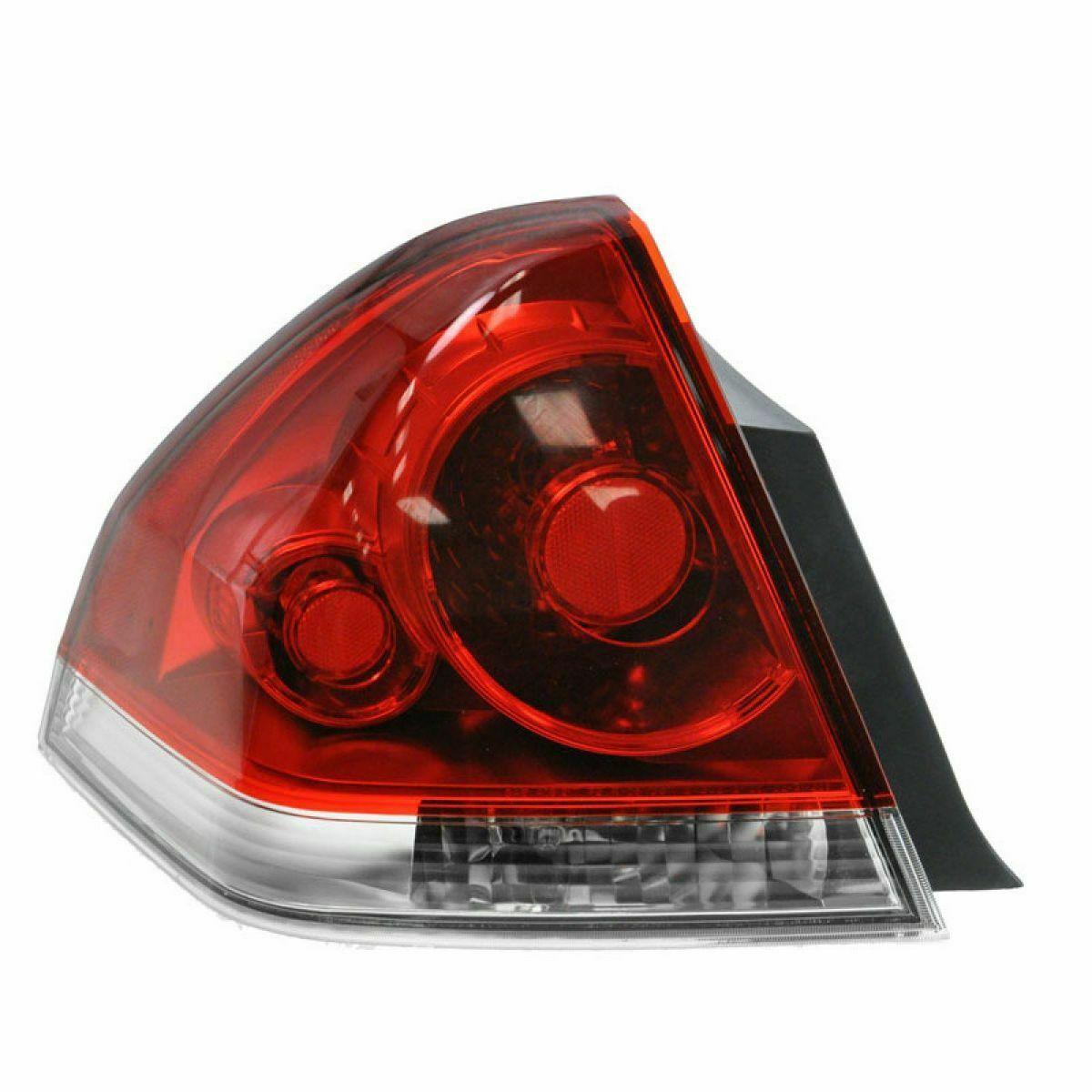 2006-2013 Chevrolet Impala Tail Lamp Driver Side , GM2800193. Side view of the replacement part.